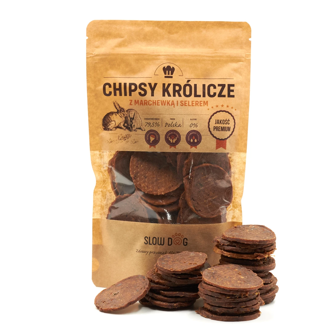 Chipsy królicze z warzywami - 250g